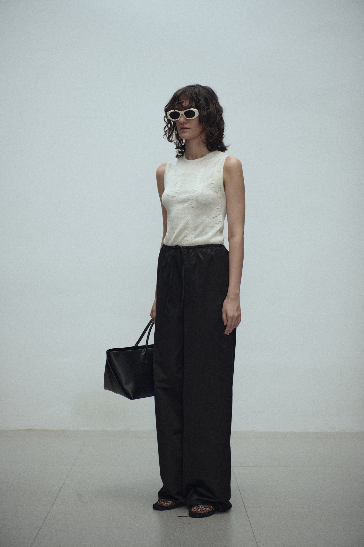 Hermoni silk trousers