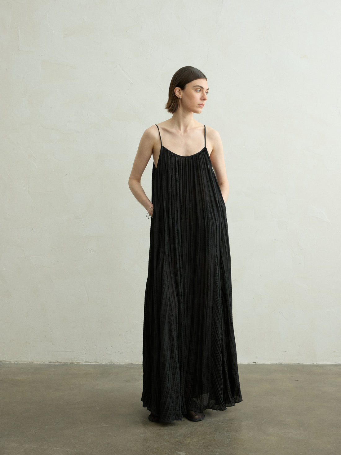 Claire gathered dress