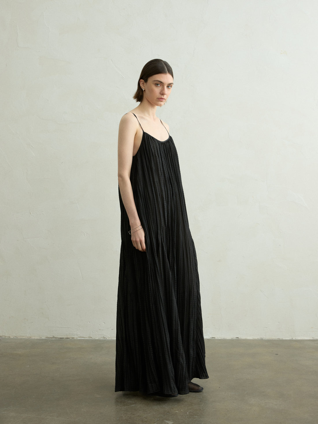 Claire gathered dress
