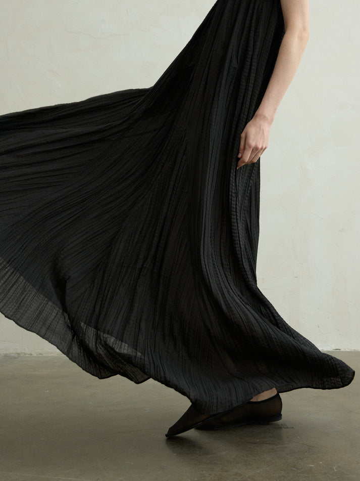 Claire gathered dress