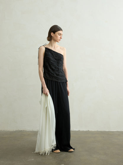 Avril silk trousers