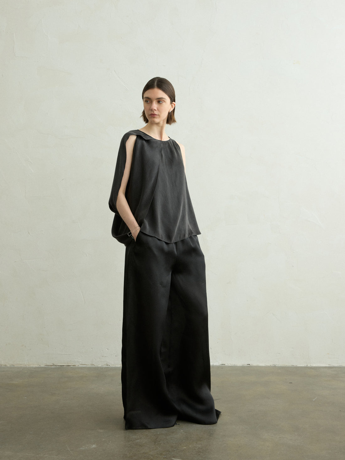 Solene draped top