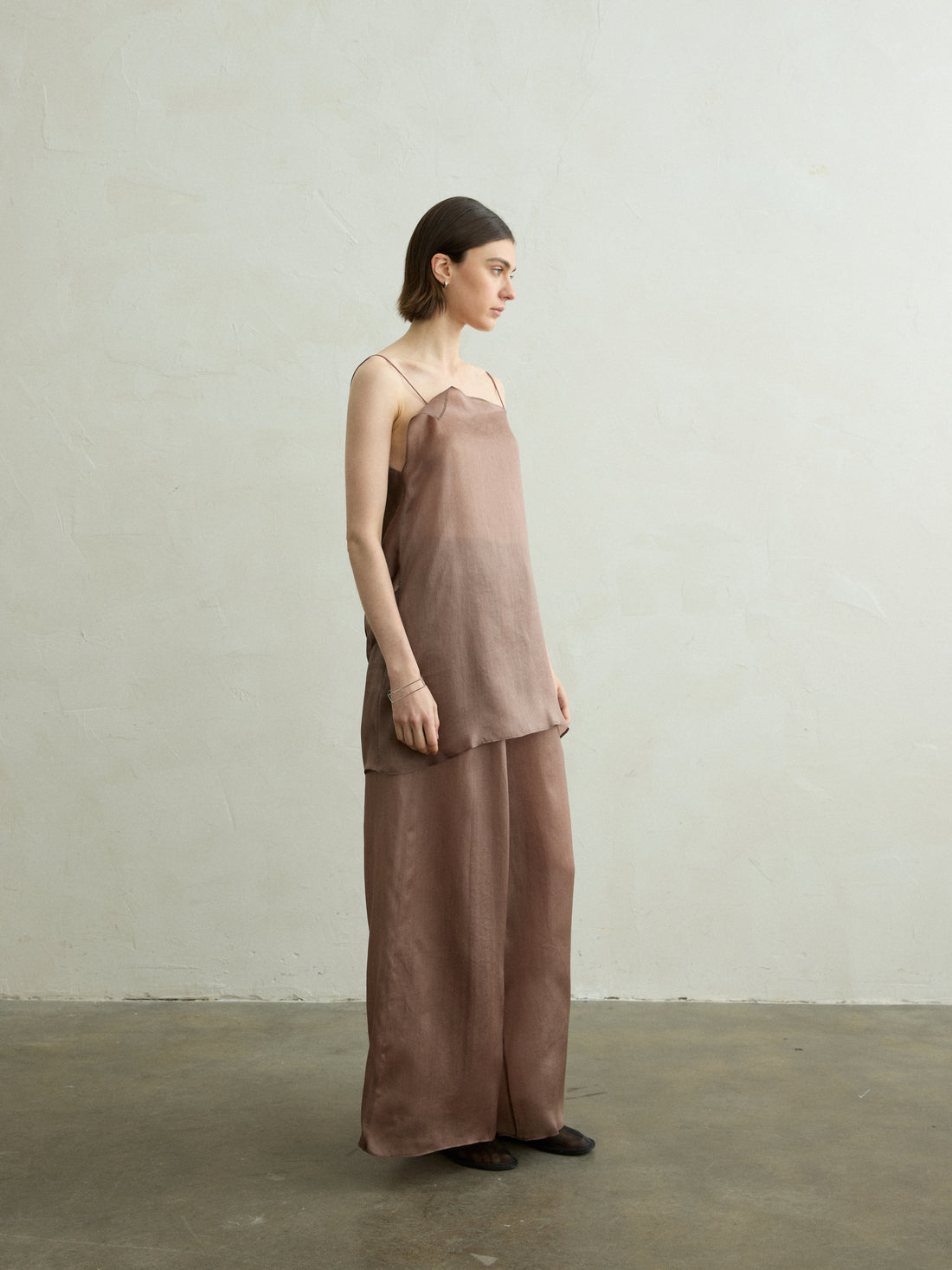 Camille silk top