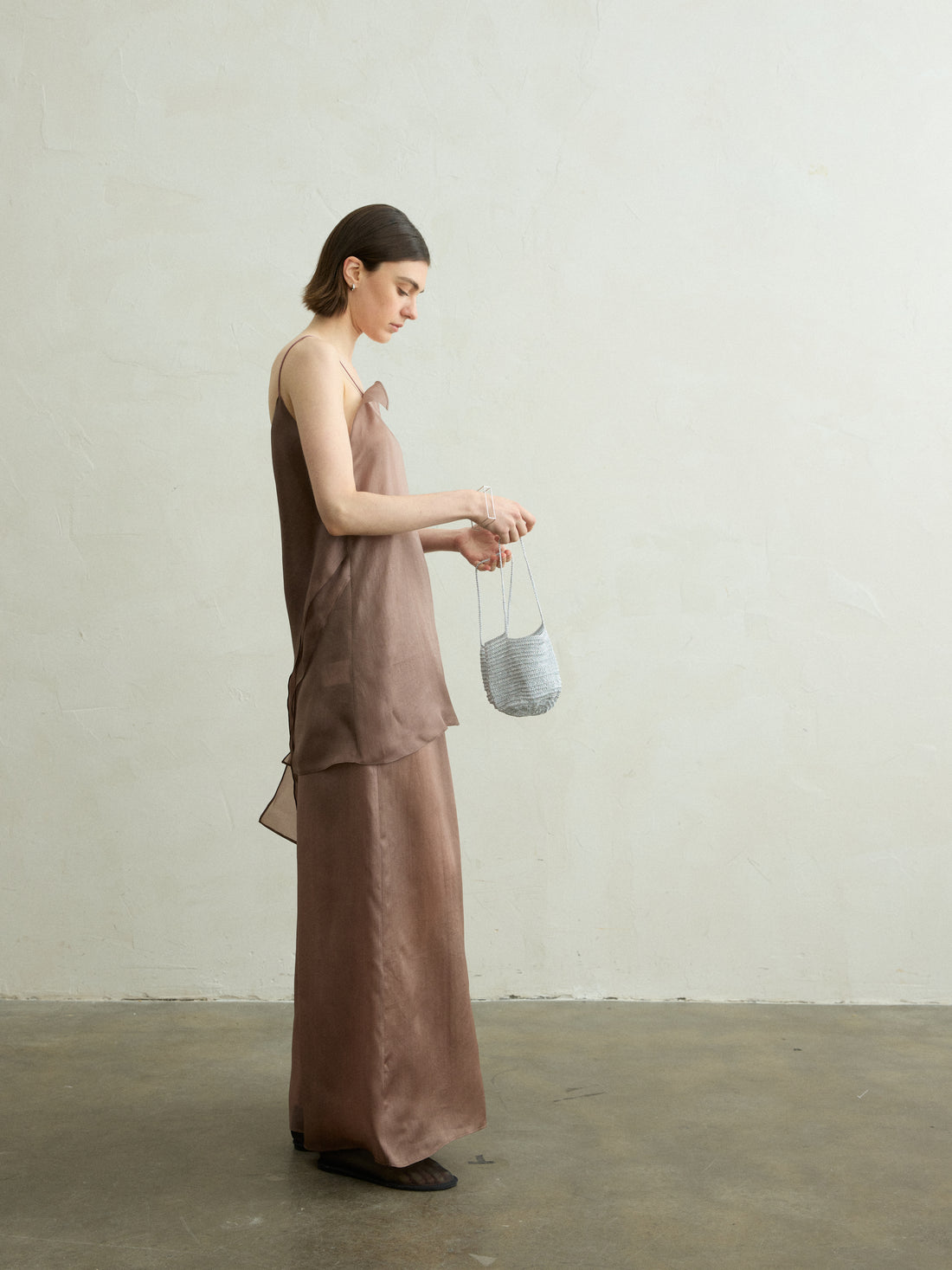 Camille silk top