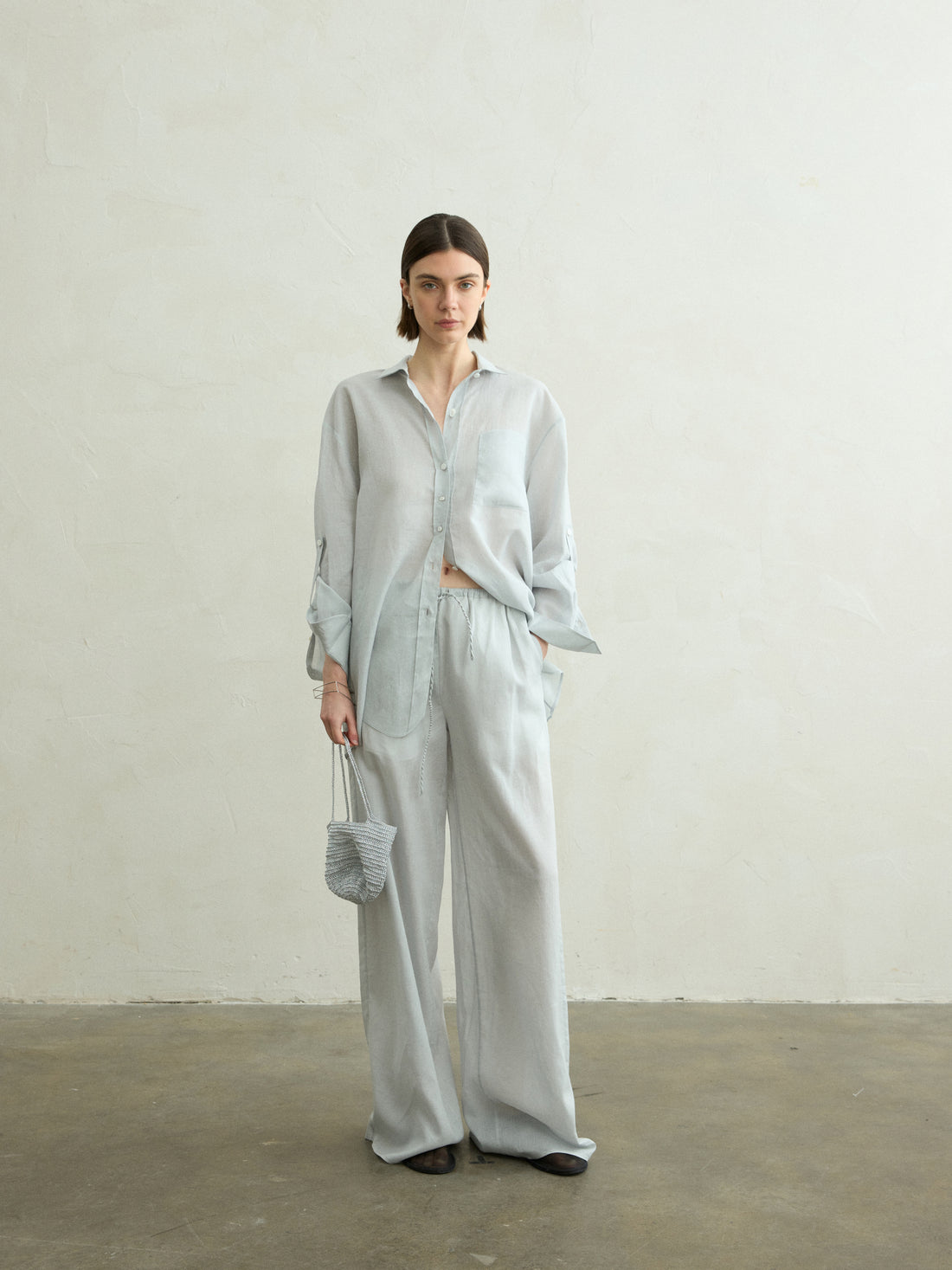 Camille linen trousers