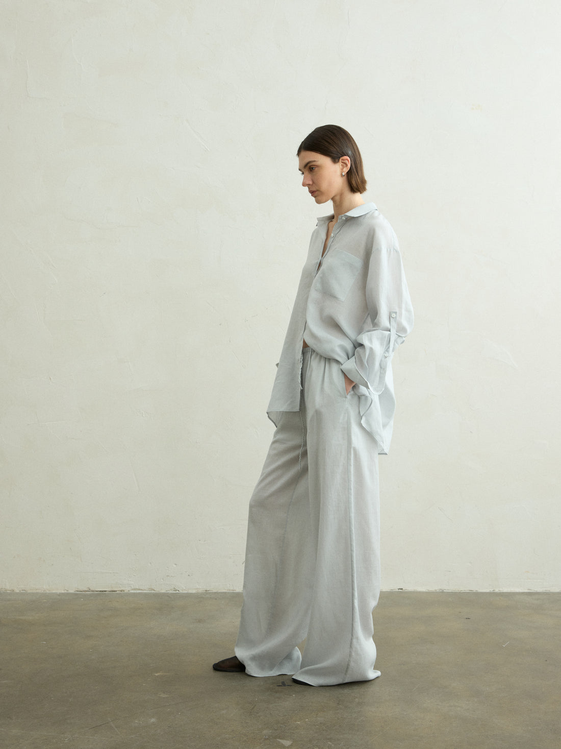 Camille linen trousers