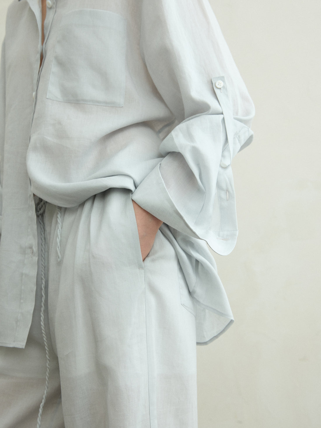 Camille linen trousers