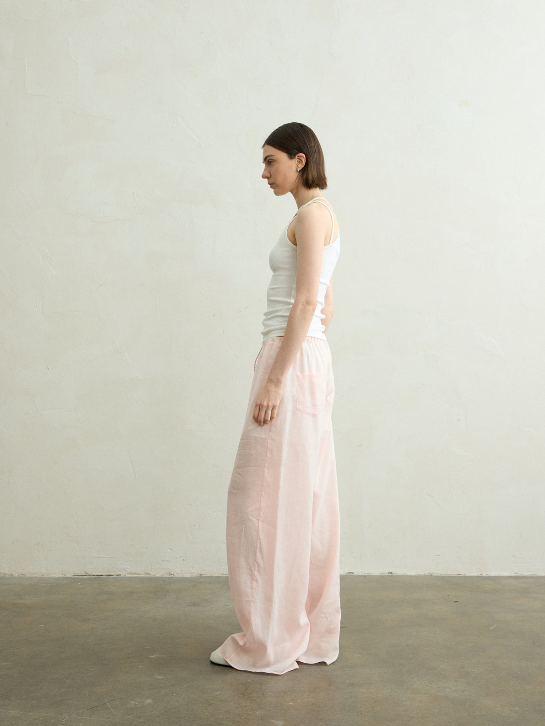 Cerise strap tank