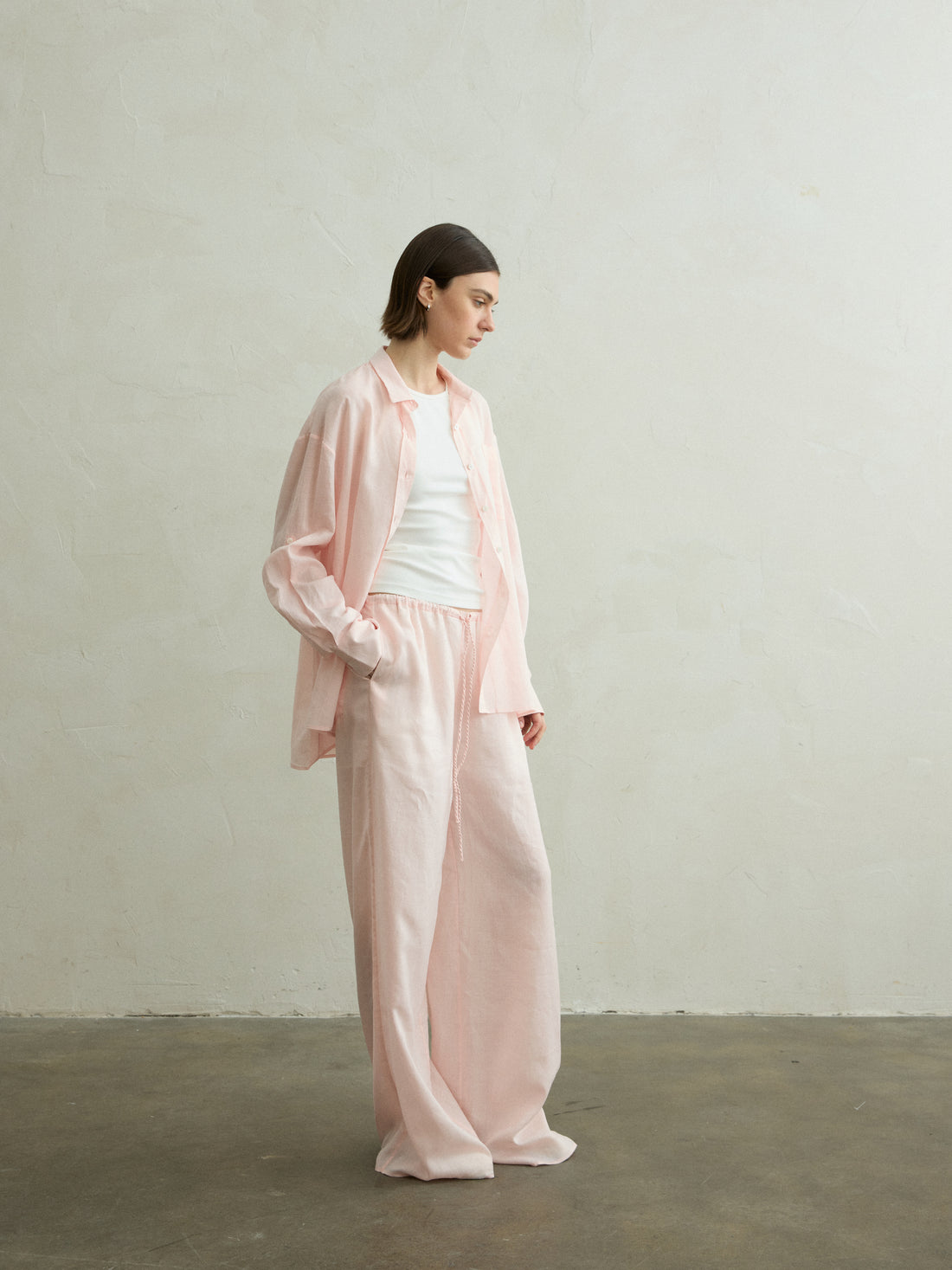 Camille linen trousers