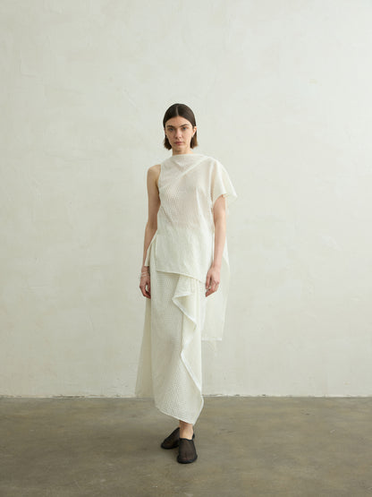 Solene folded skirt