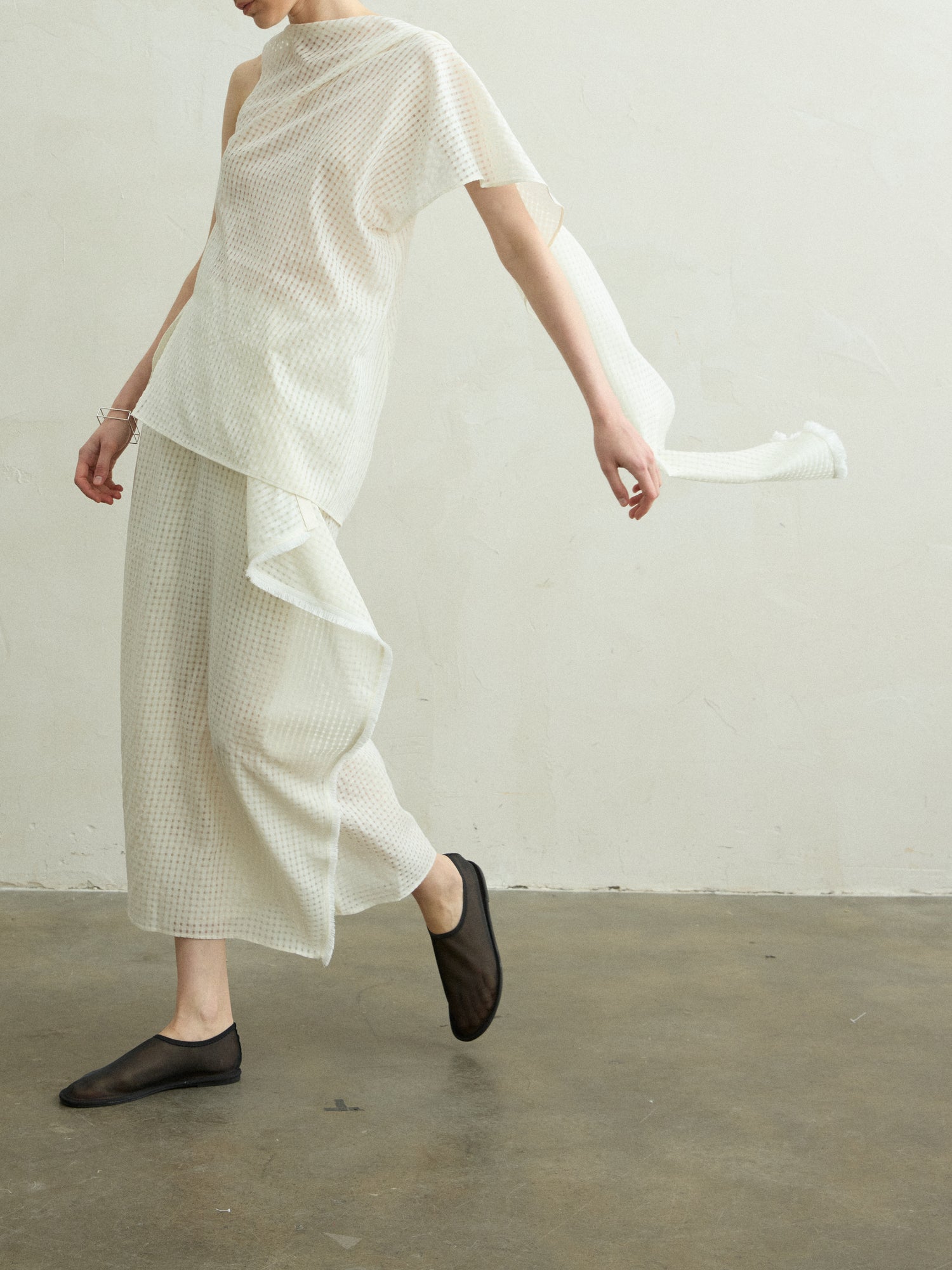 Solene folded skirt