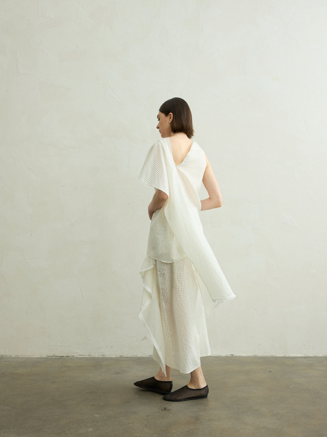 Solene folded skirt
