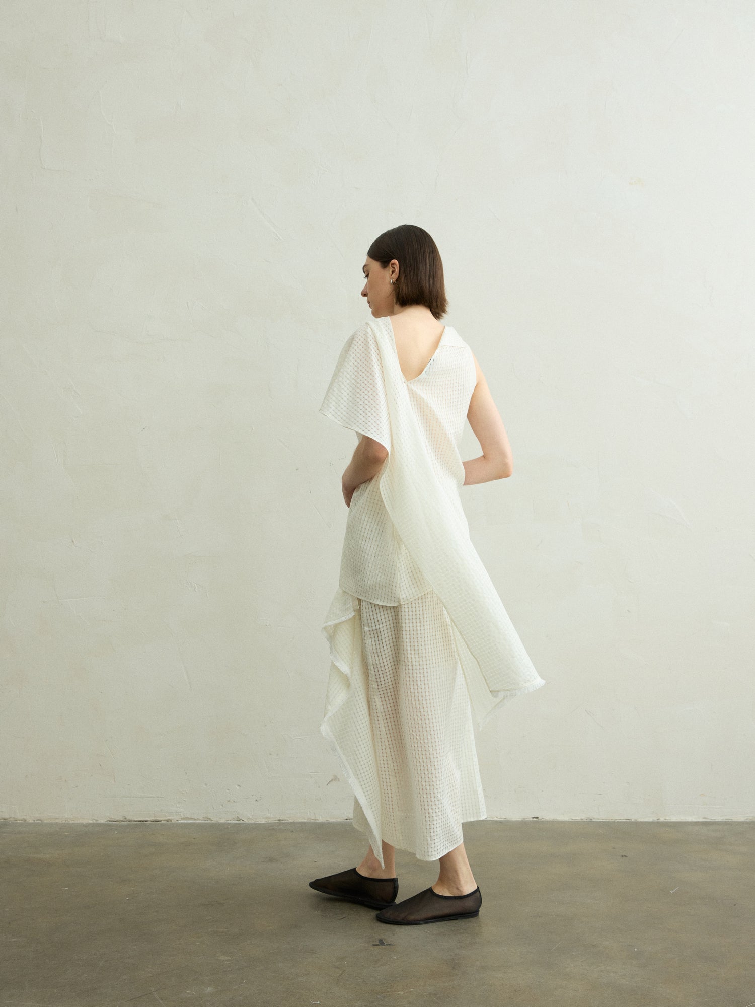 Solene folded skirt