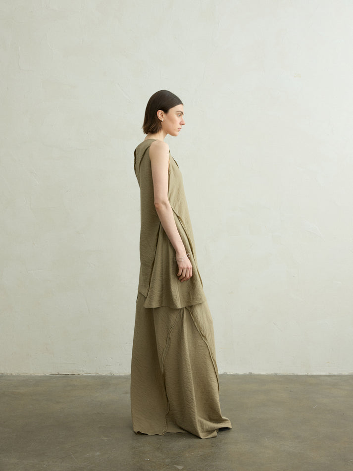 Claire patched top