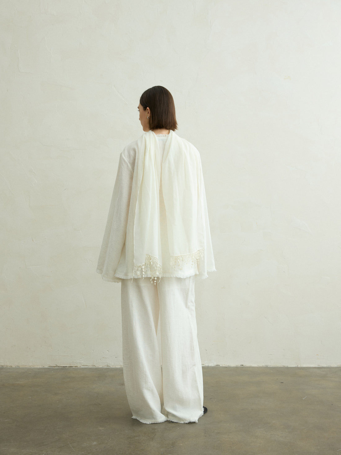 Cerise fringe shirt