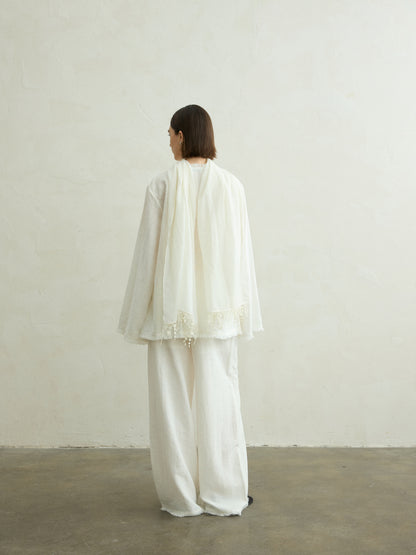 Cerise fringe shirt