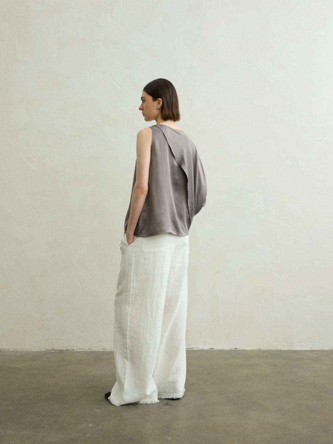 Solene draped top