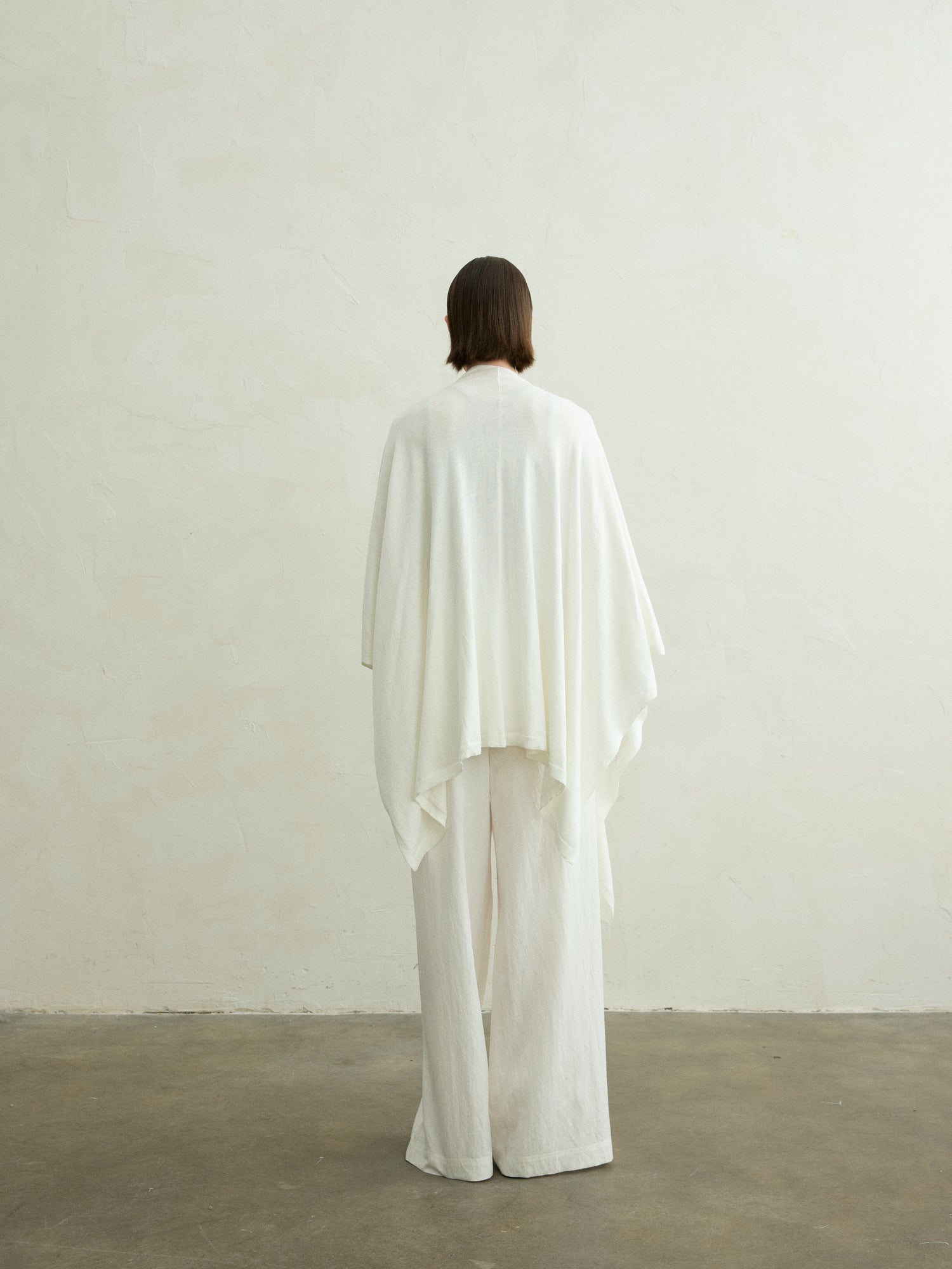 Berta knit cape