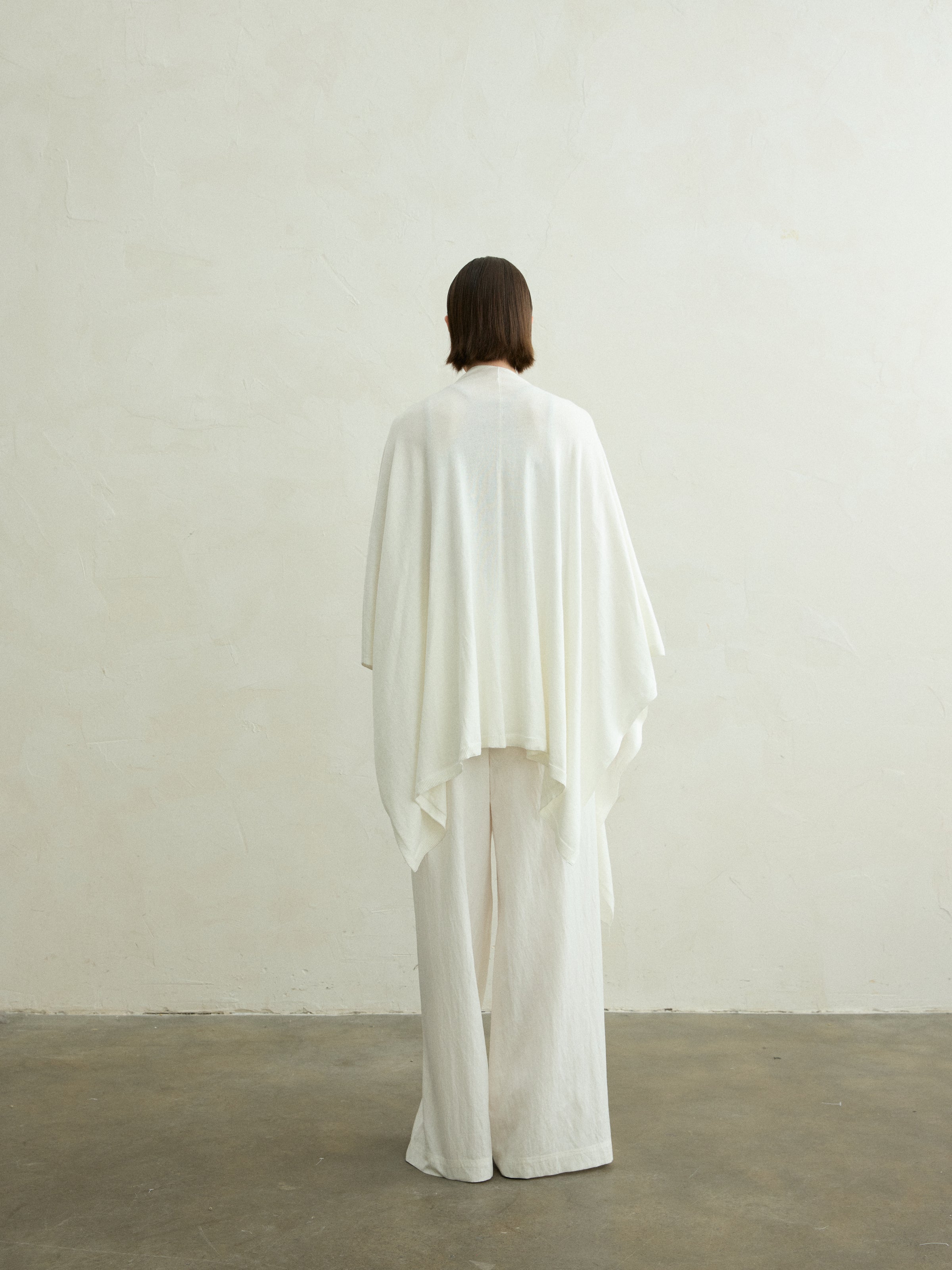 Berta knit cape