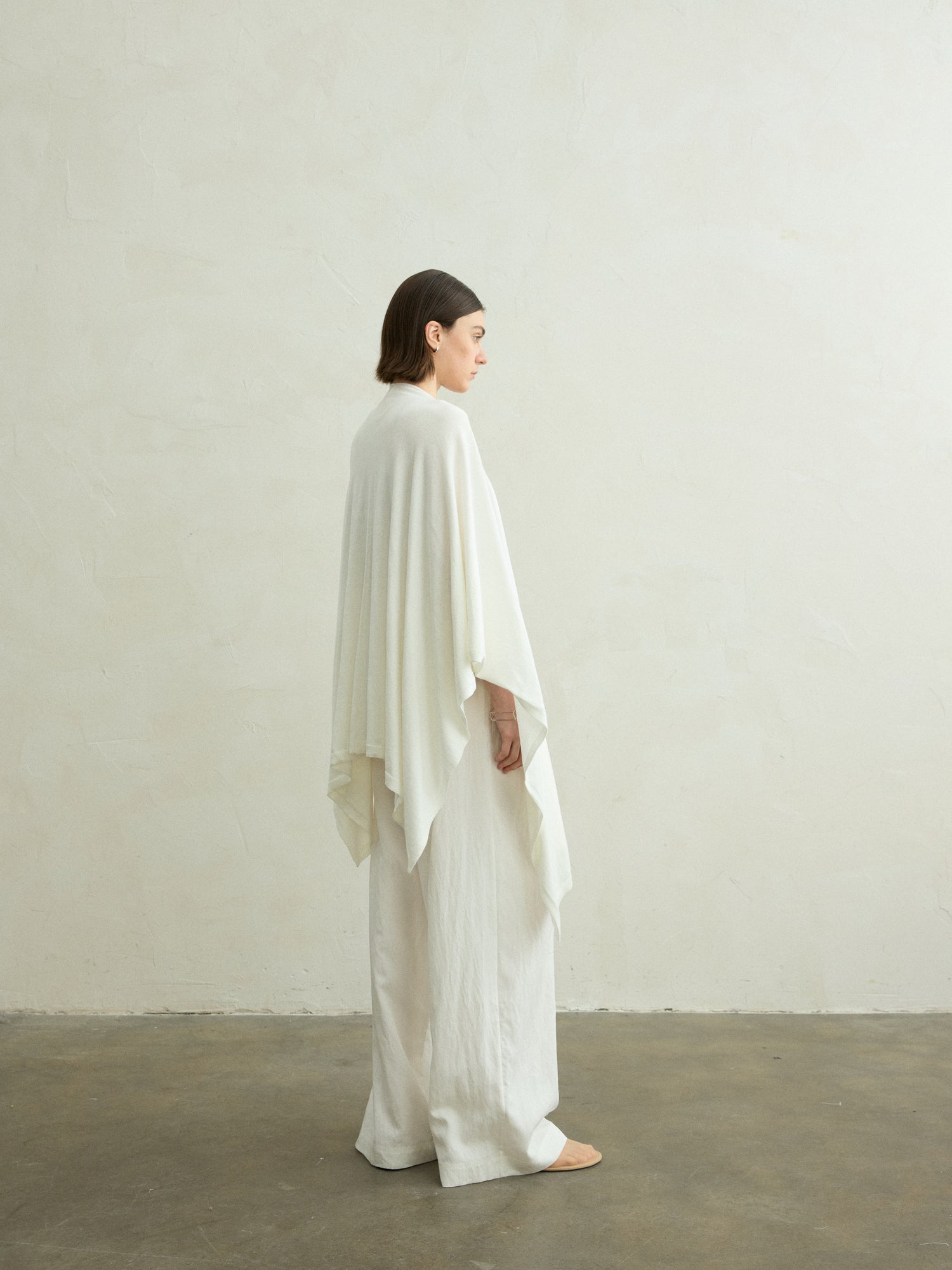 Berta knit cape