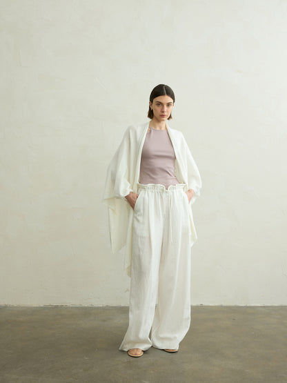Berta knit cape