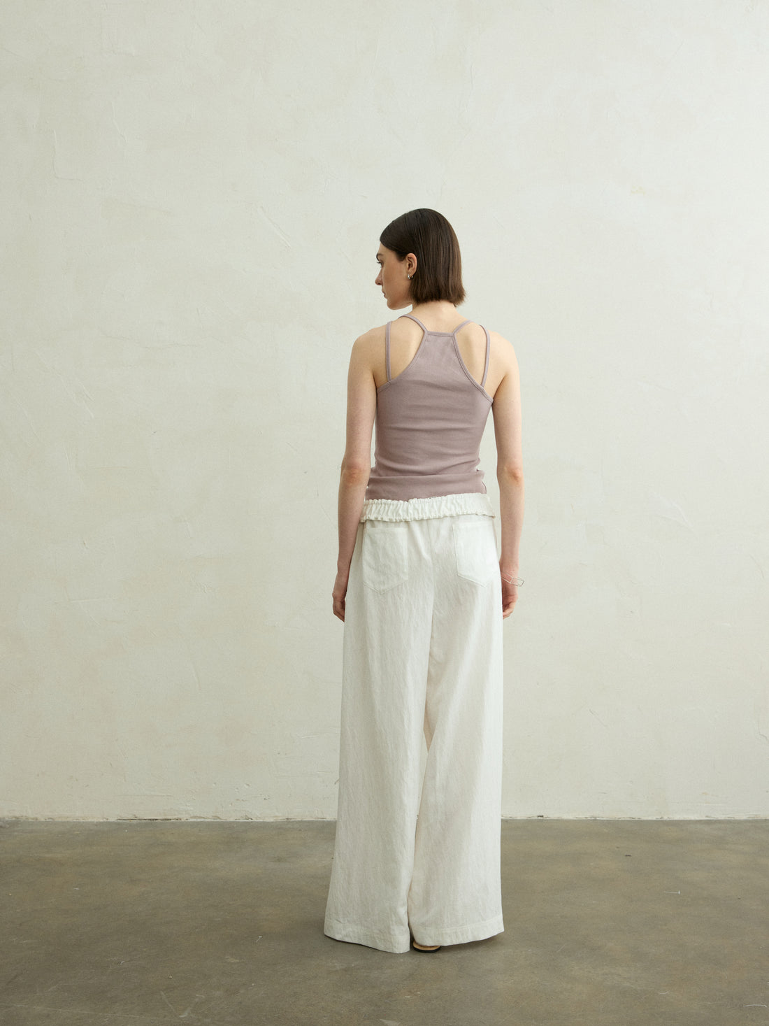 Cerise strap tank