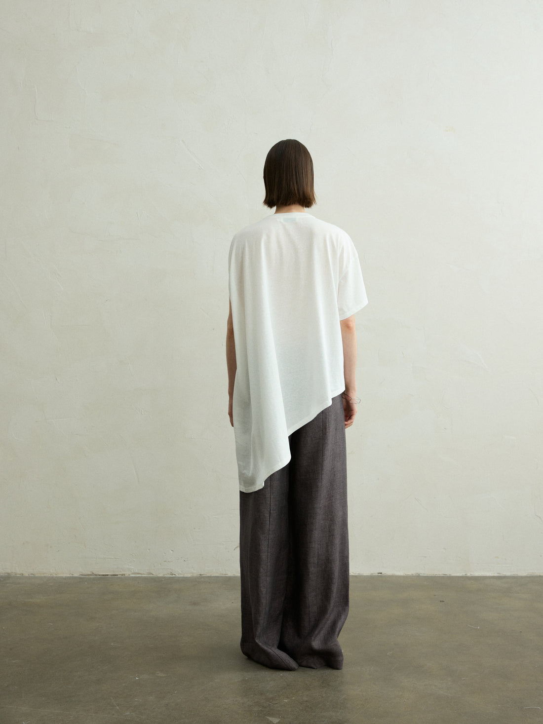 Berta wide linen trousers