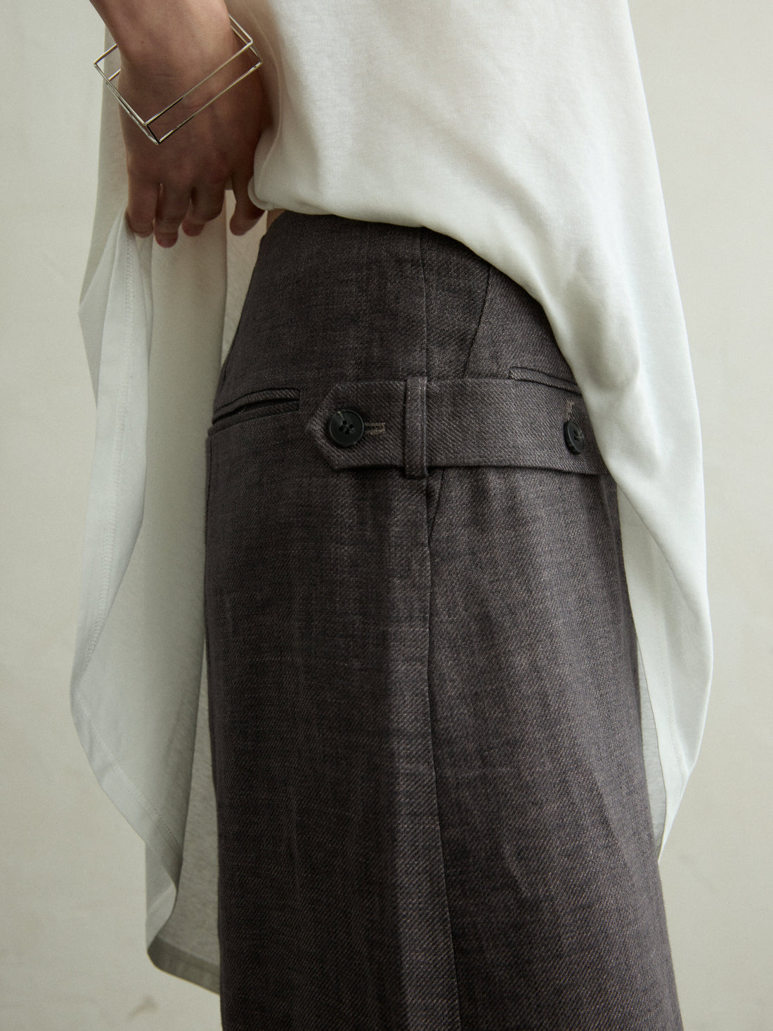 Berta wide linen trousers