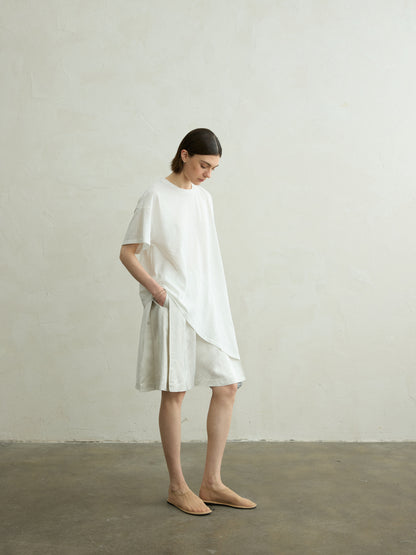Berta satin shorts