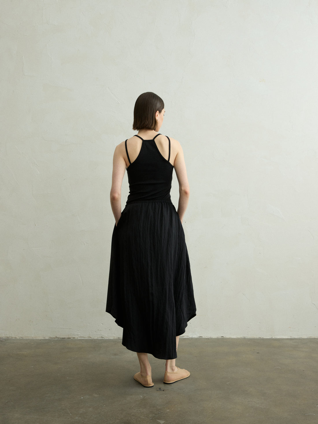 Cerise strap tank
