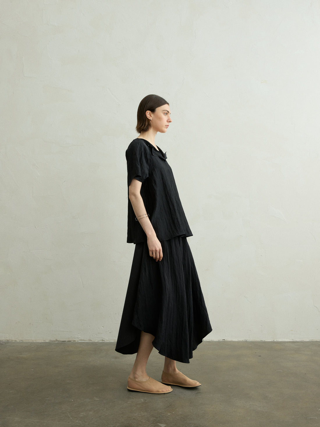 Solene wide skirt