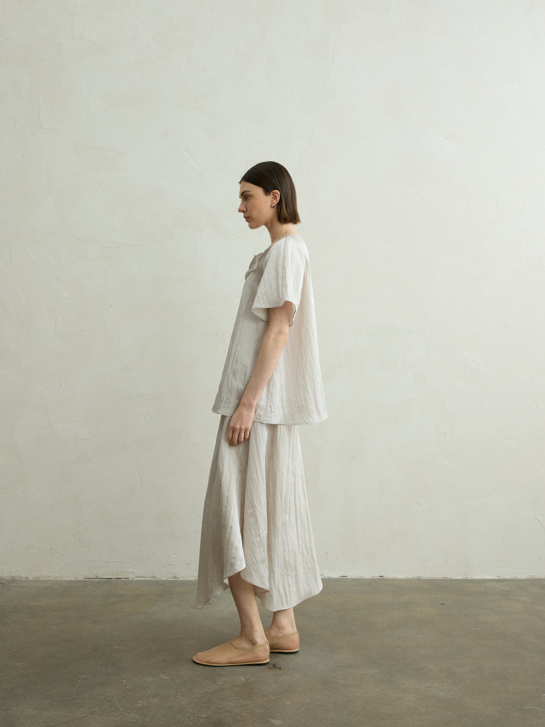 Solene wide skirt