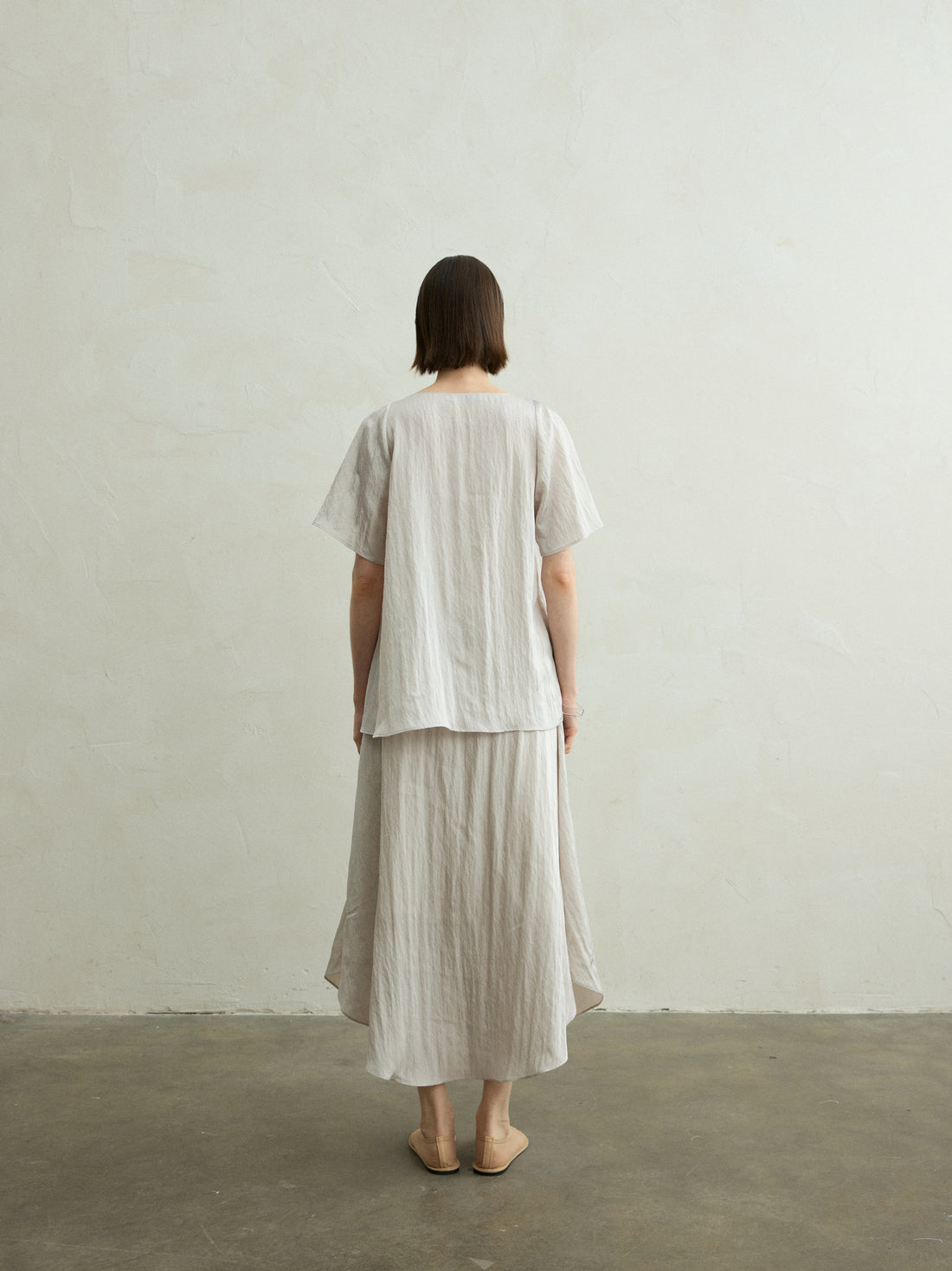 Solene wide skirt
