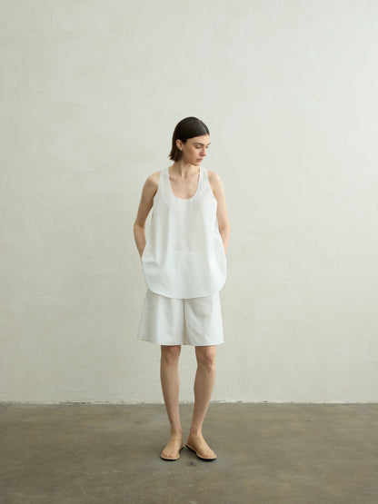 Solene silk shorts