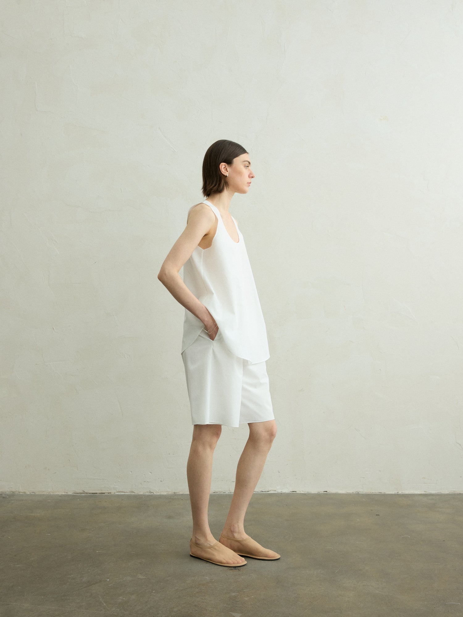 Solene silk shorts