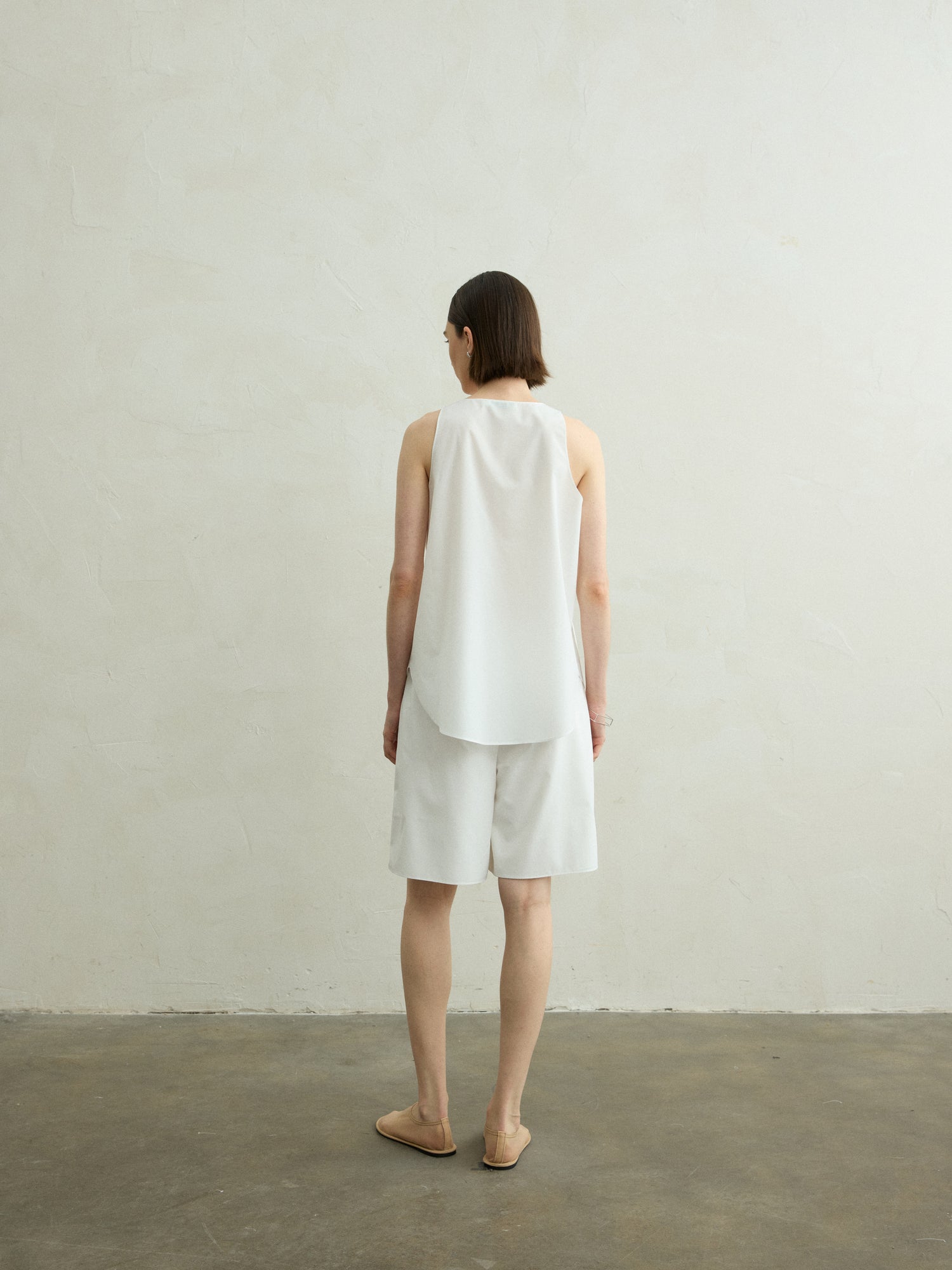 Solene silk shorts