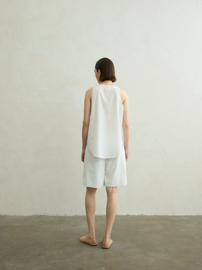 Solene silk shorts