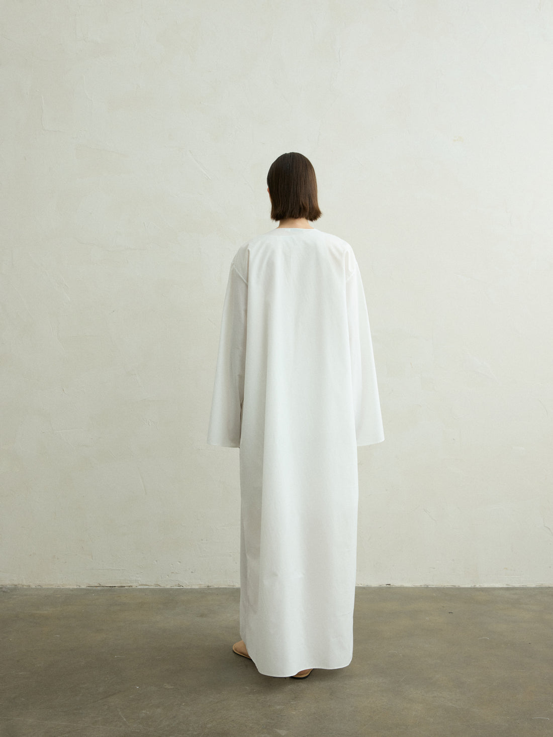 Solene silk shirt coat
