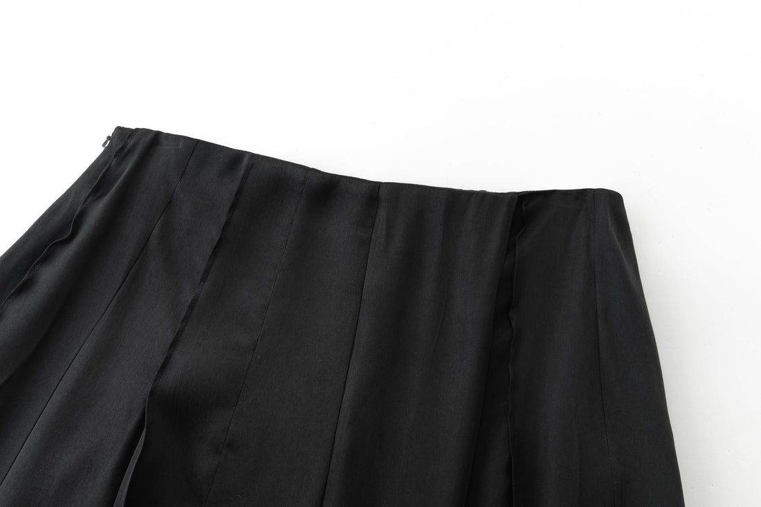 Alma pleated skirt