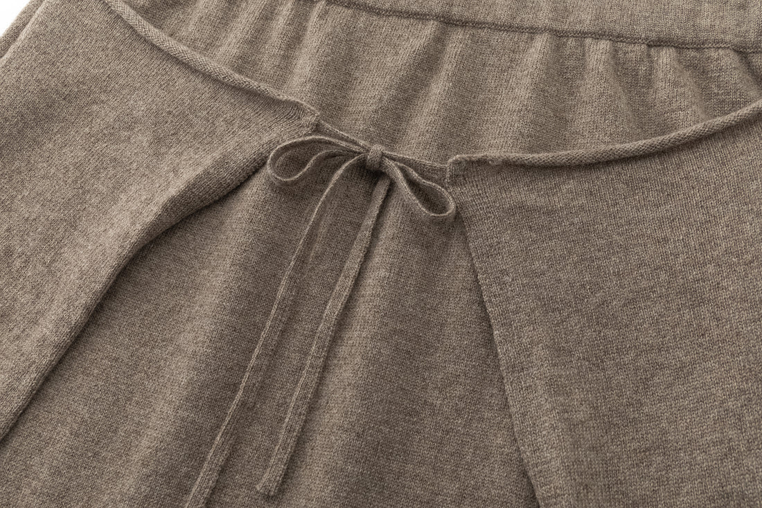 Sindy fold knit skirt