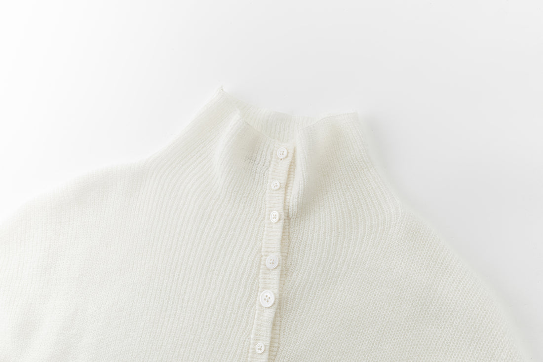 Cleo button knit