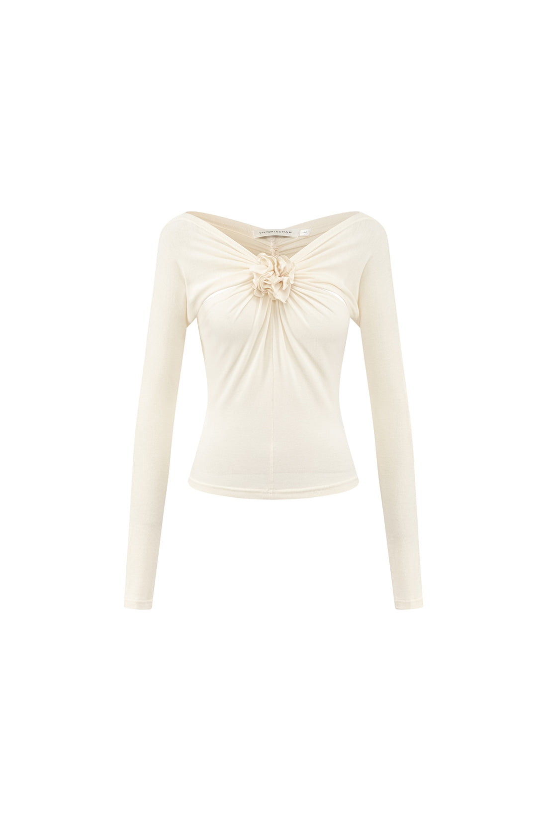 Lou flower top with sleeves