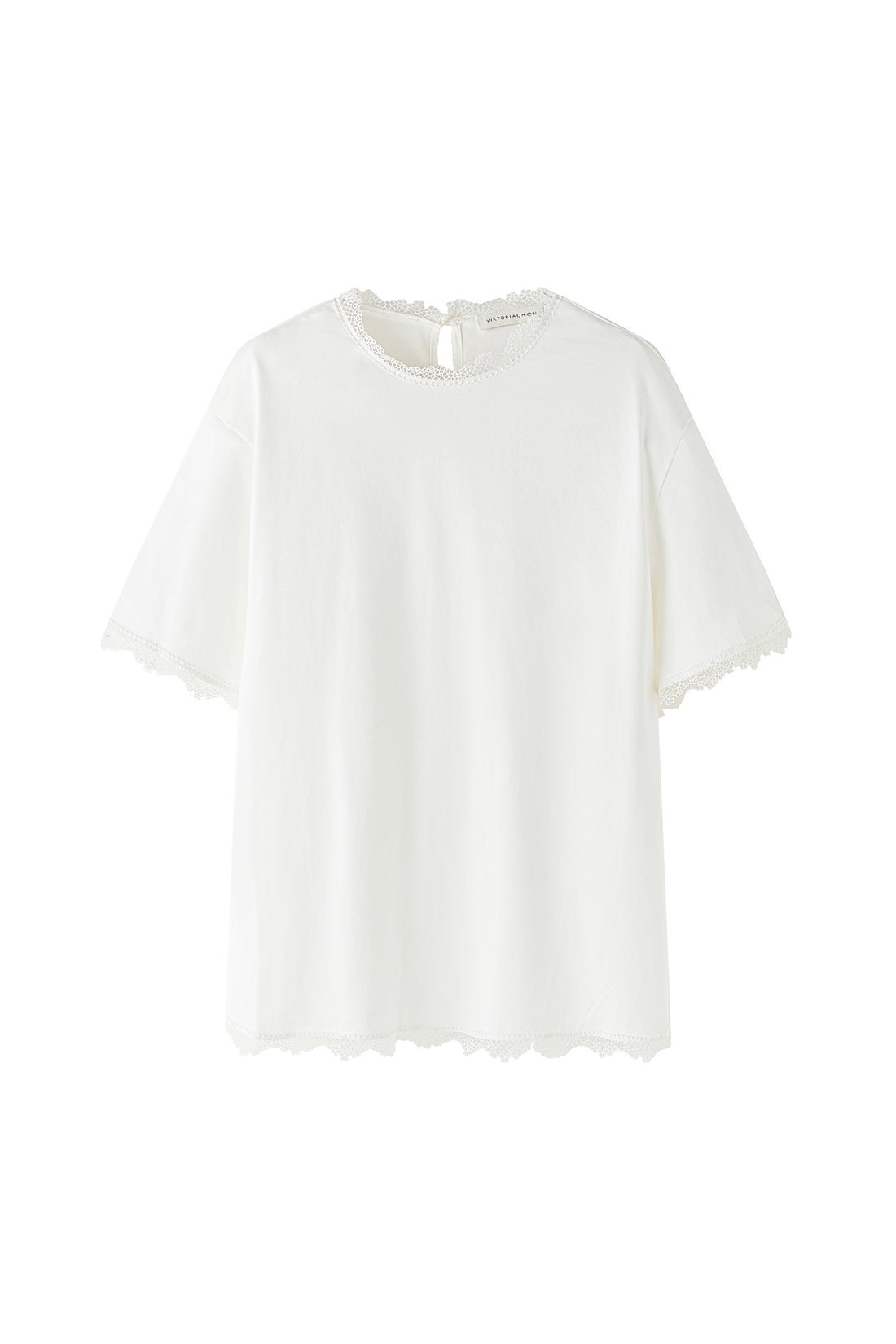 Eos lace trim T-shirt