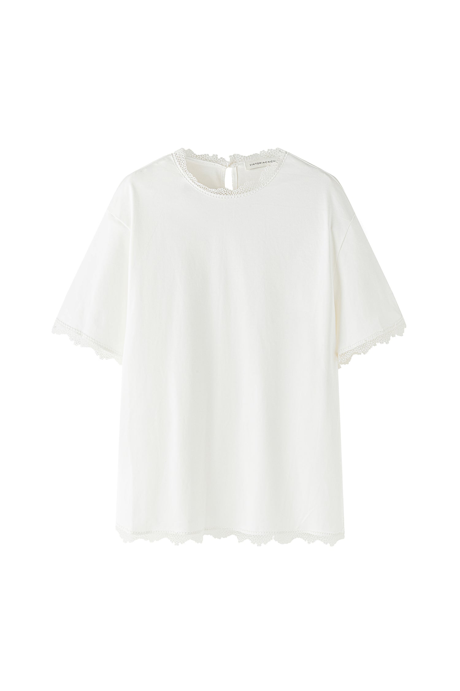 Eos lace trim T-shirt