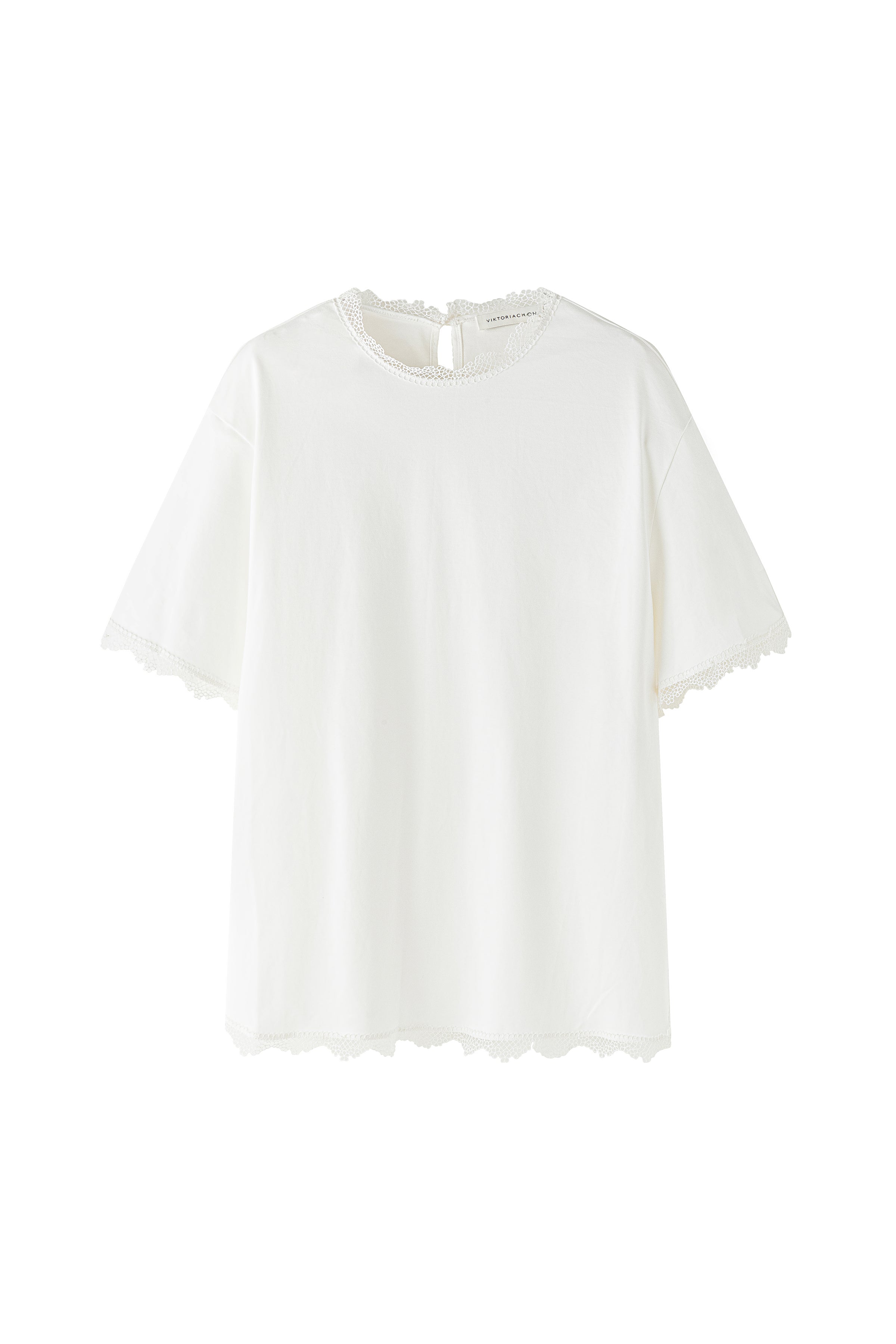 Eos lace trim T-shirt