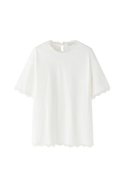 Eos lace trim T-shirt