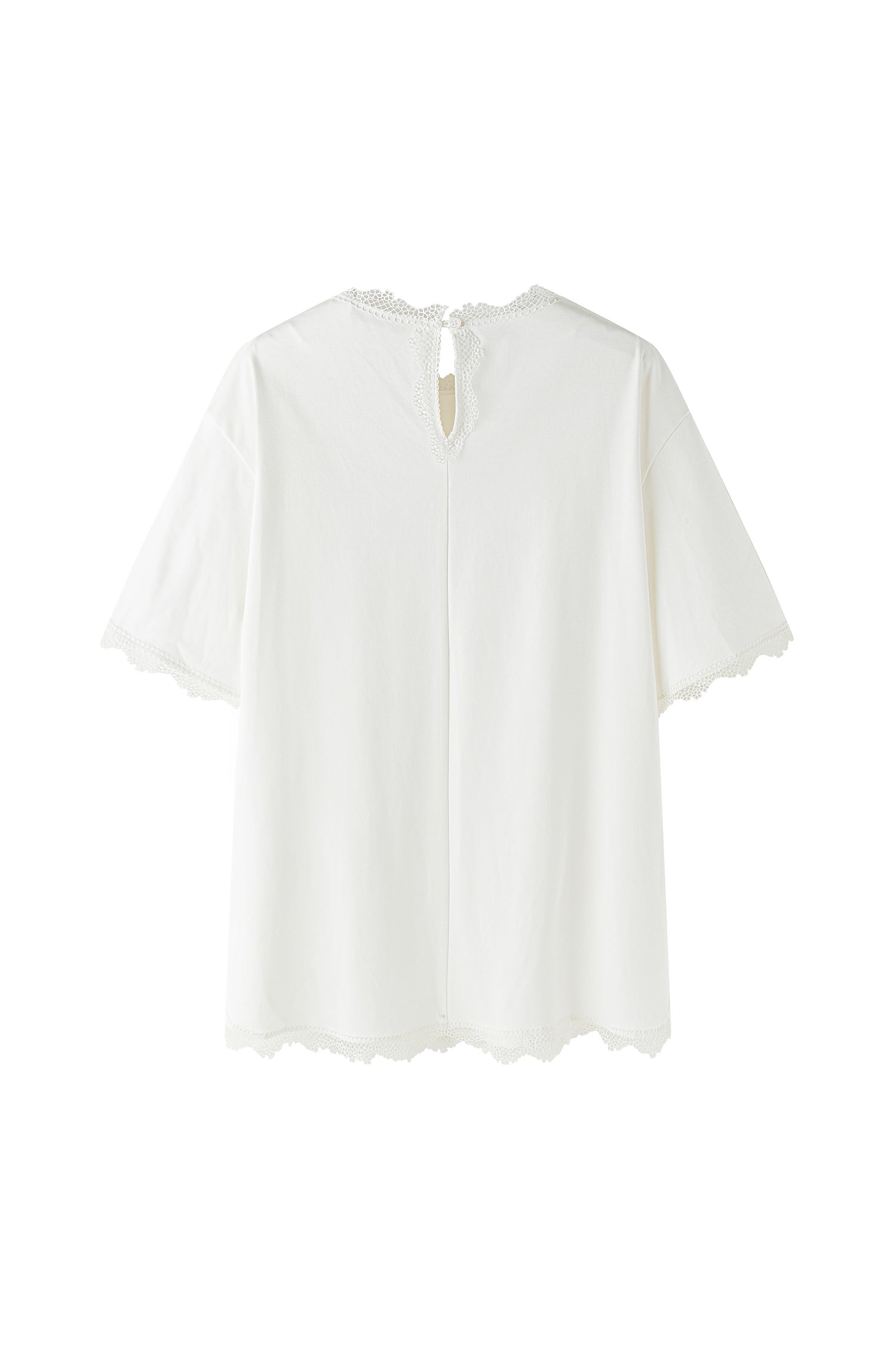 Eos lace trim T-shirt