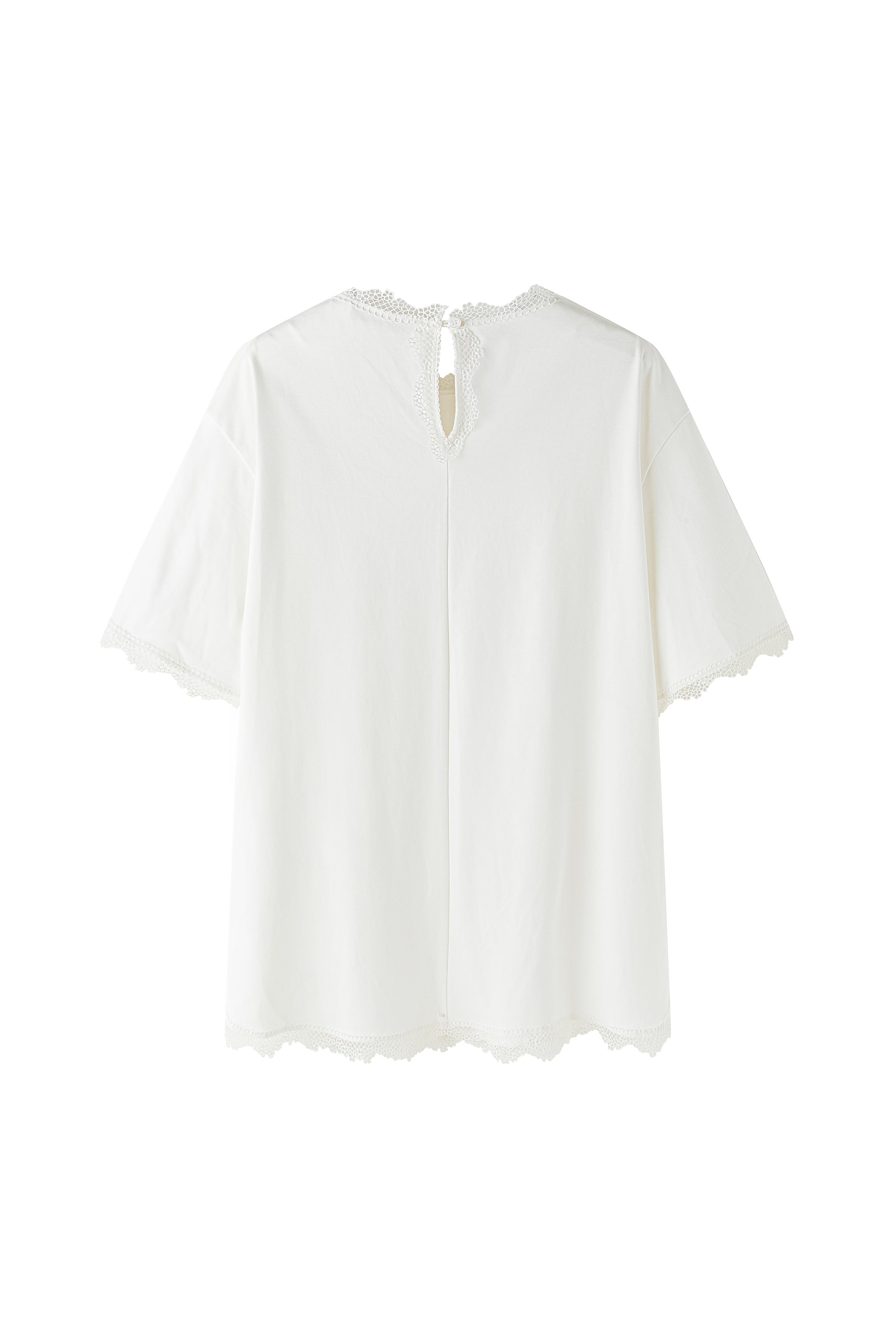 Eos lace trim T-shirt
