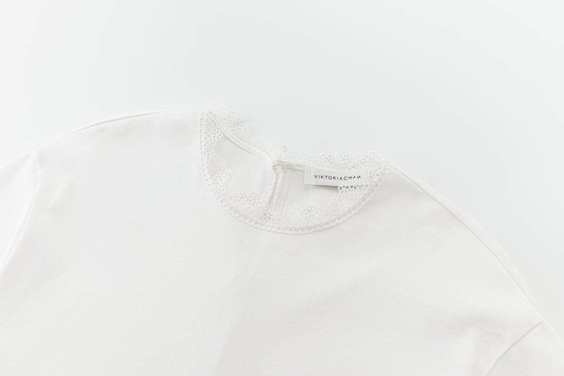 Eos lace trim T-shirt
