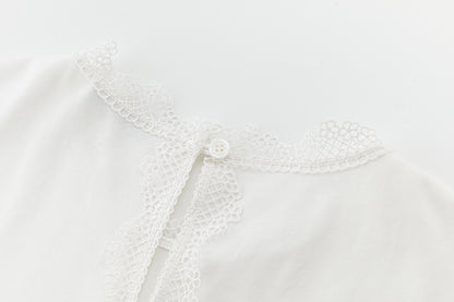 Eos lace trim T-shirt